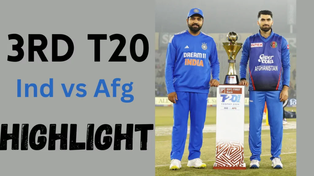 Ind vs Afg 3rd T20