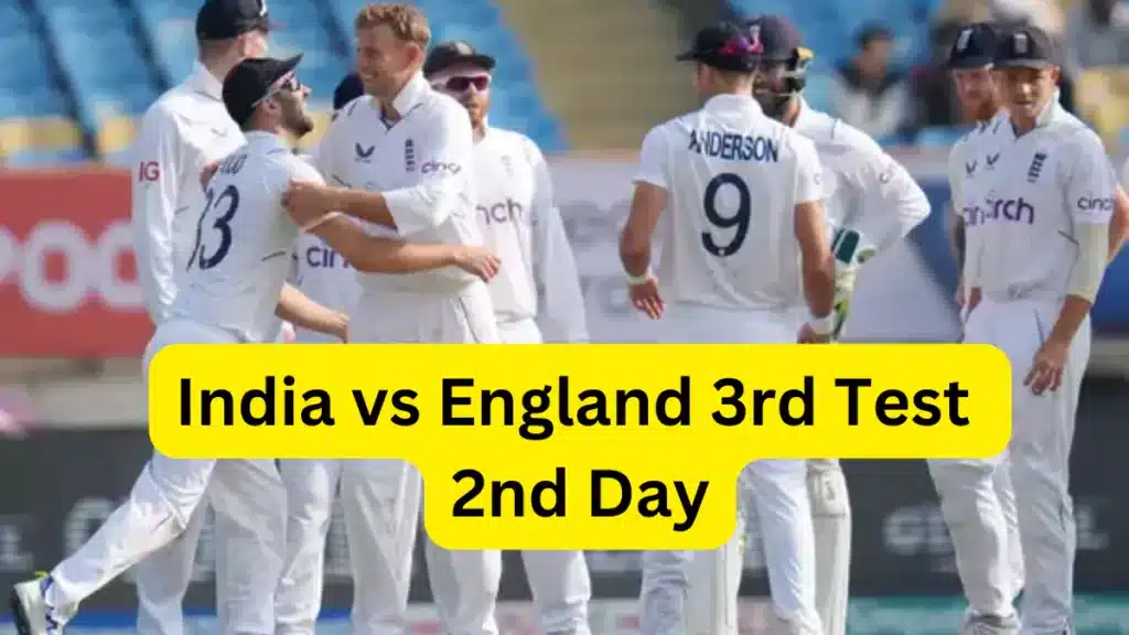 India vs England 3rd Test