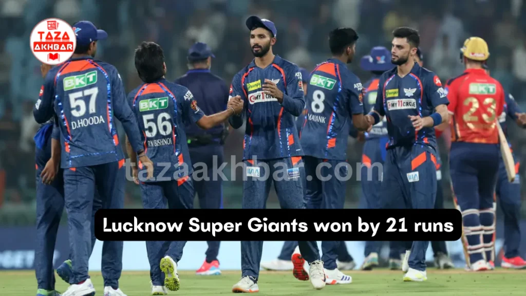 Lucknow Super Giants vs Punjab Kings