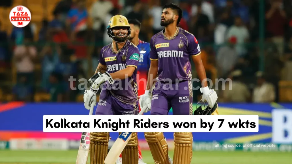 Royal Challengers Bengaluru vs Kolkata Knight Rider